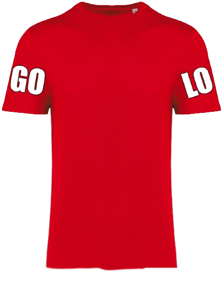 t shirt personnalisé rouge