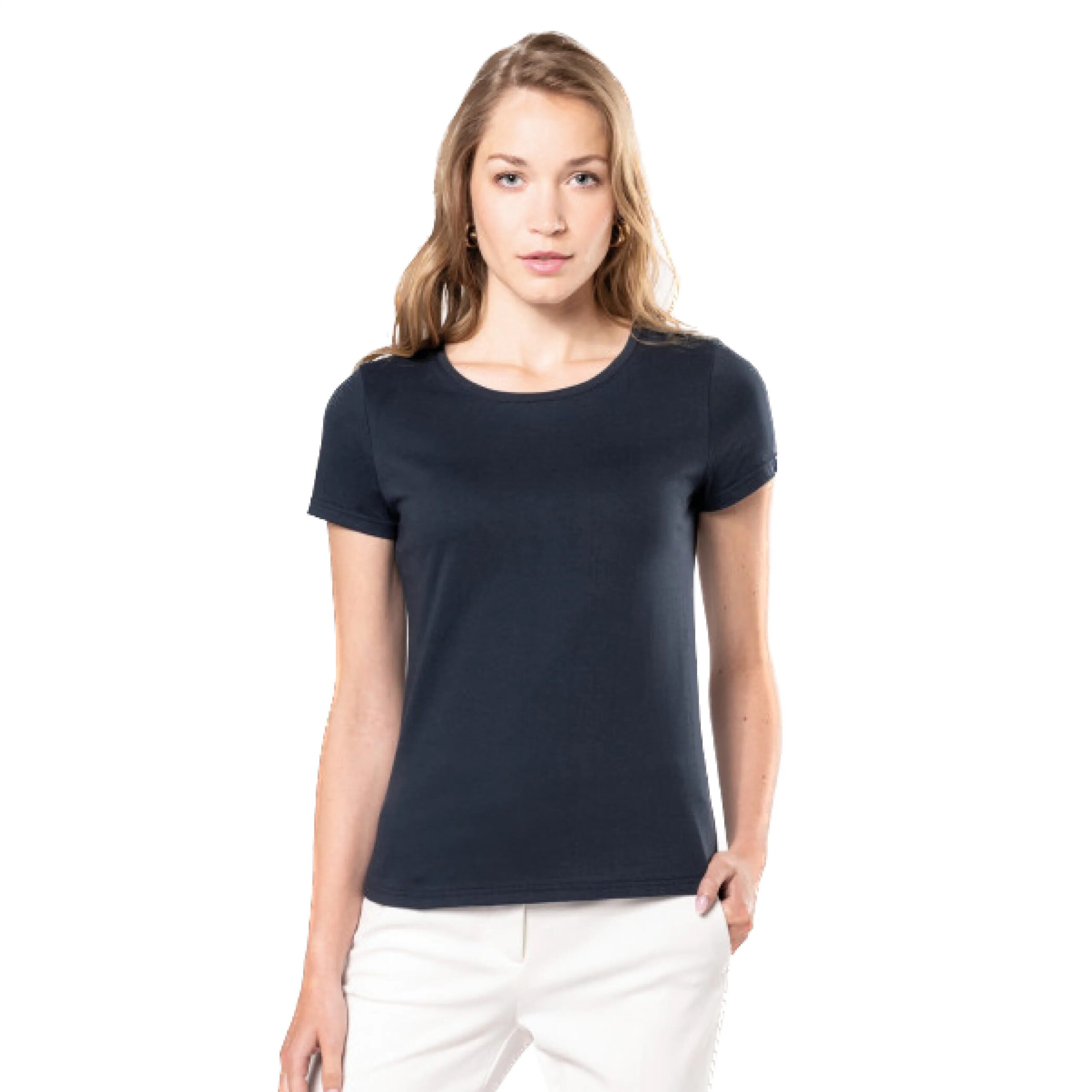 K3041_T-shirt col rond femme 170