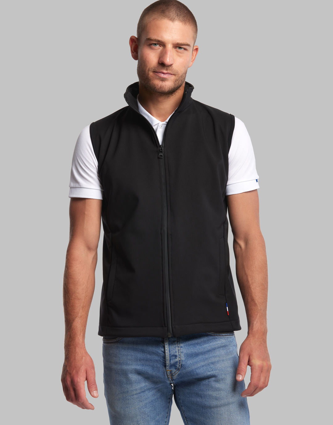 SEMNOZ_Gilet Softshell homme France